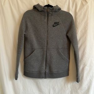 Nike women fleece zip jacket